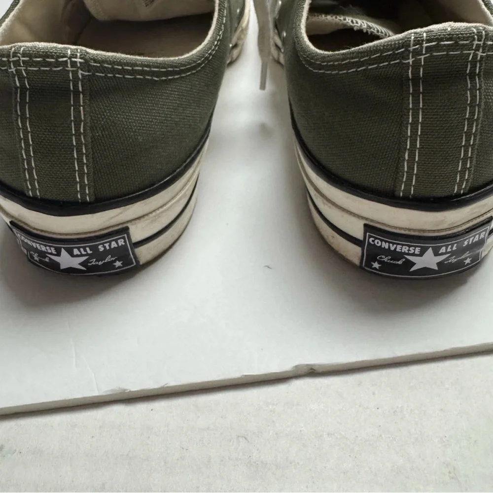 Converse Chuck 70 Low Ox Unisex Sneakers In Utility Green M = 8, W= 10 Runs Big - Picture 7 of 10